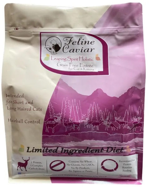 4.4lb Canine Caviar Leaping Spirit Holistic Grain Free Cat & Kitten - Health/First Aid